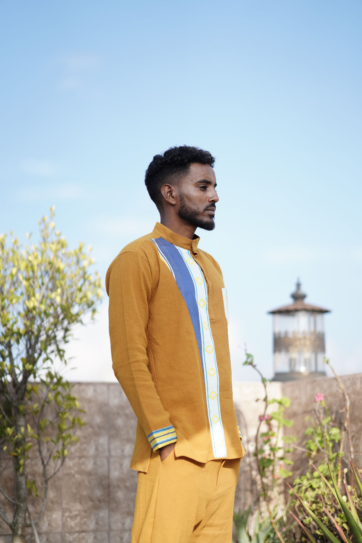 Brown Enkutatash Men's Set - Image 3