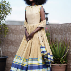 Cream Ballroom Dress