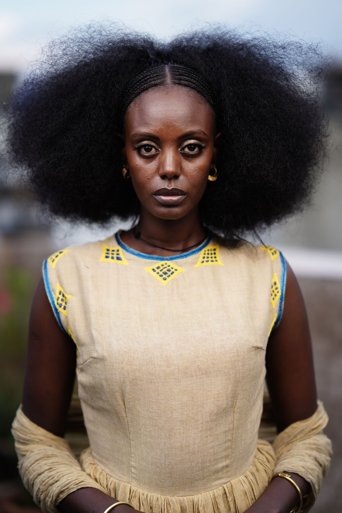 Cream Ballroom Dress - Image 8