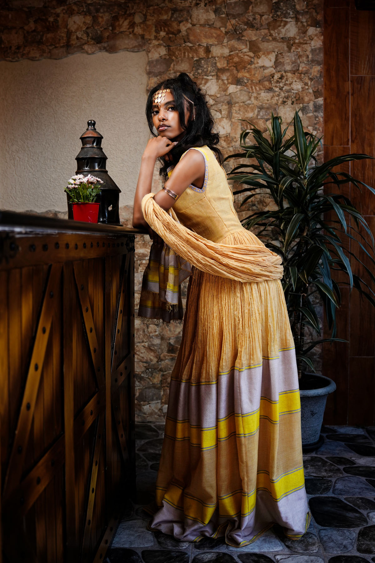 Cream Enkutatash Dress - Image 2