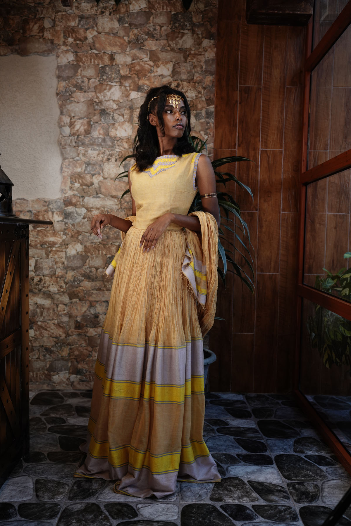 Cream Enkutatash Dress - Image 6