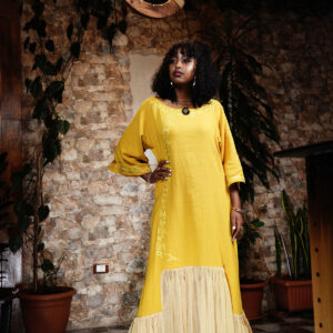 Golden Yellow Adey Maxi Dress
