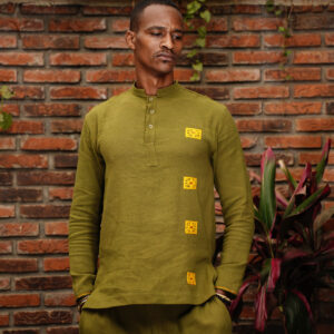 Fern Green Men's Top & Pants