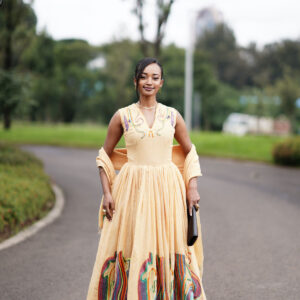 Royal Cream Adey Dress