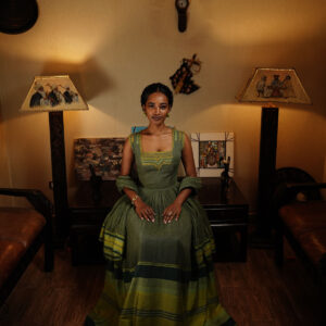 Royal Green Enkutatash Dress