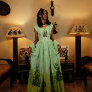 Pale Cyan Ballroom Dress