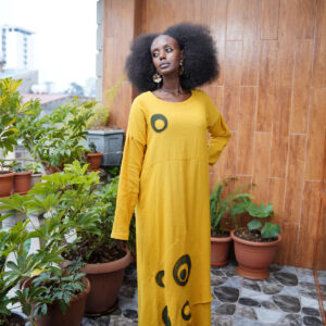 Royal Yellow Maxi Dress