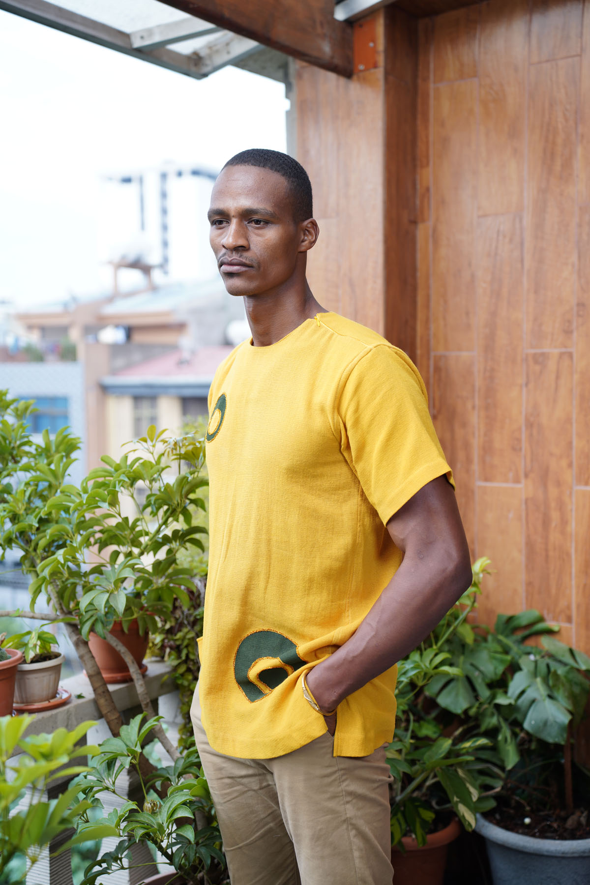 Royal Yellow Men's Top - Image 2
