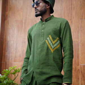 Green Enkutatash Men's wear